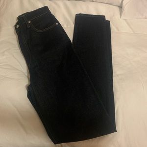 Helmut Lang Black Skinny Jeans